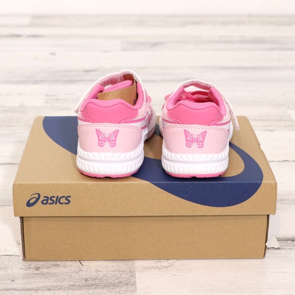 ASICS Kid's Contend 7 Toddler Shoe, K8, Cotton Candy/White Butterfly - Picture 6 of 9